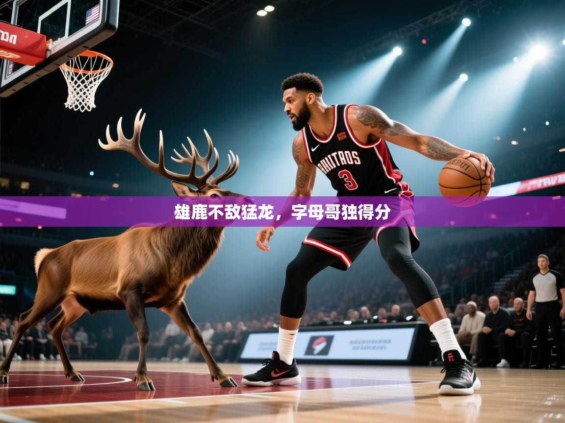 雄鹿不敌猛龙，字母哥独得分